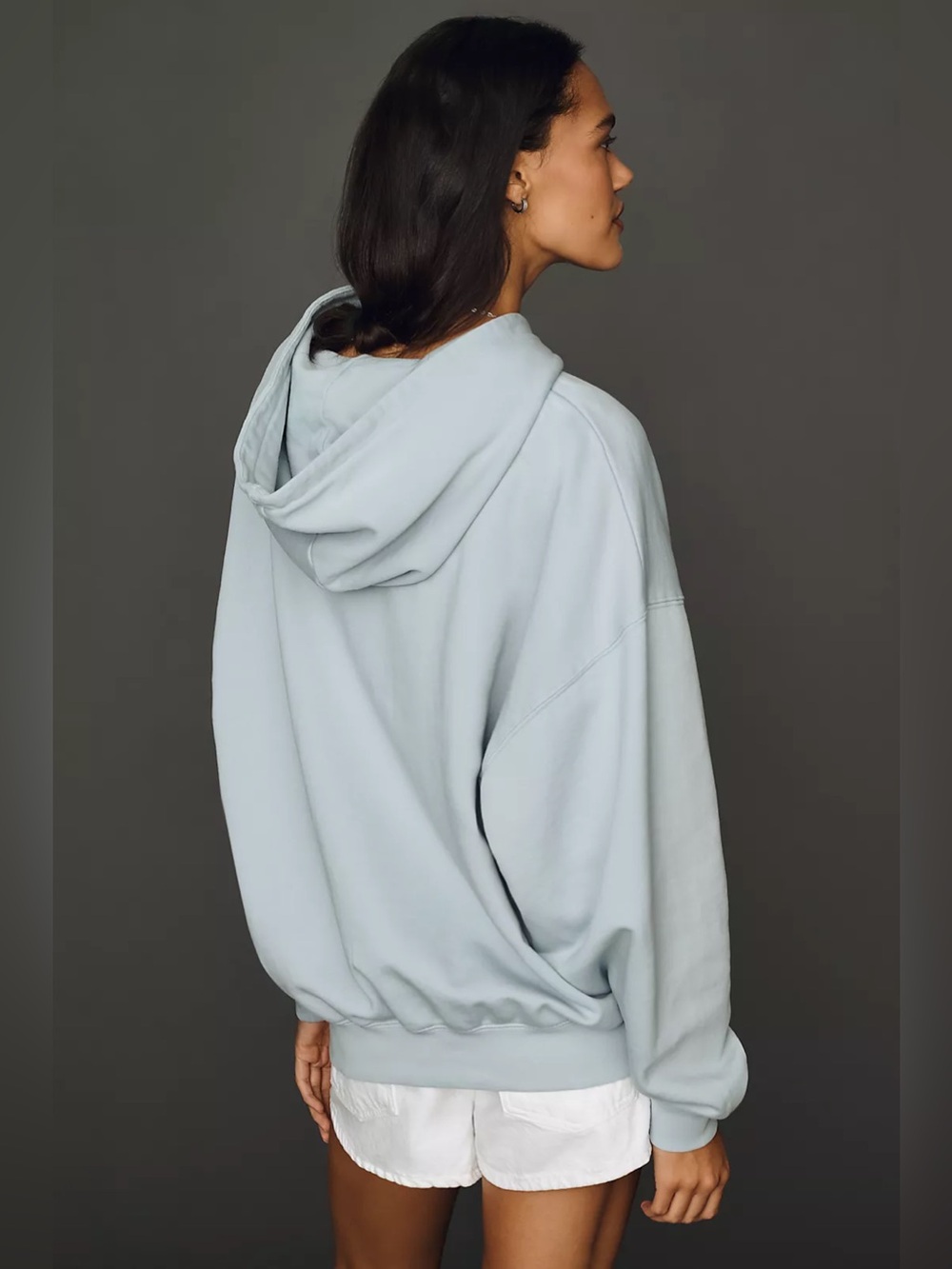 NWT Anine Bing Harvey Hooded 100% Cotton Sweatshirt - Picture 3 of 4